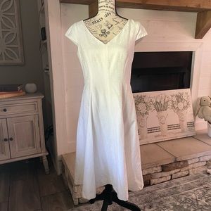 NWOT Anne Klein White Dress